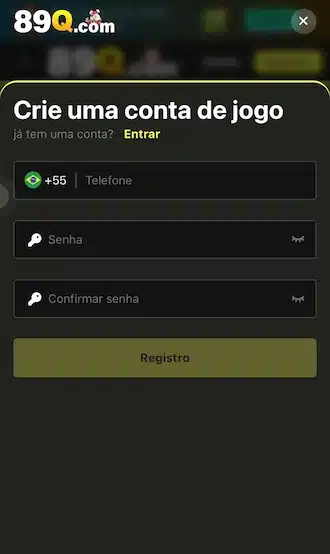 ② Preencha seus dados no formulário